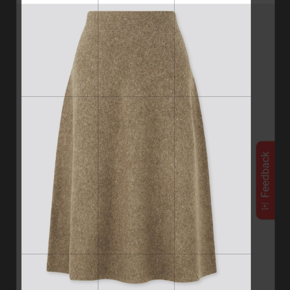 Uniqlo Souffle Yarn Flare Skirt